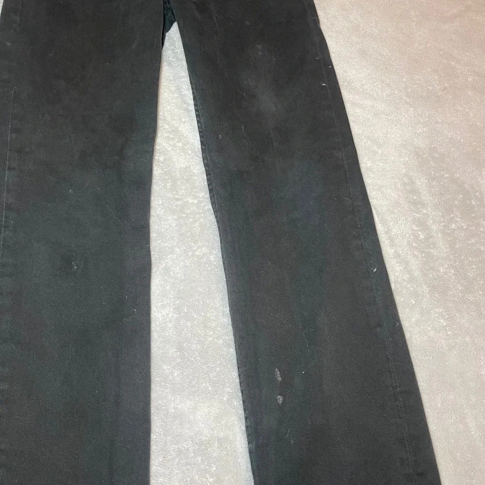 Levis 513 Jeans Mens 31x32 Black Slim Straight Denim Pants Stretch Streetwear